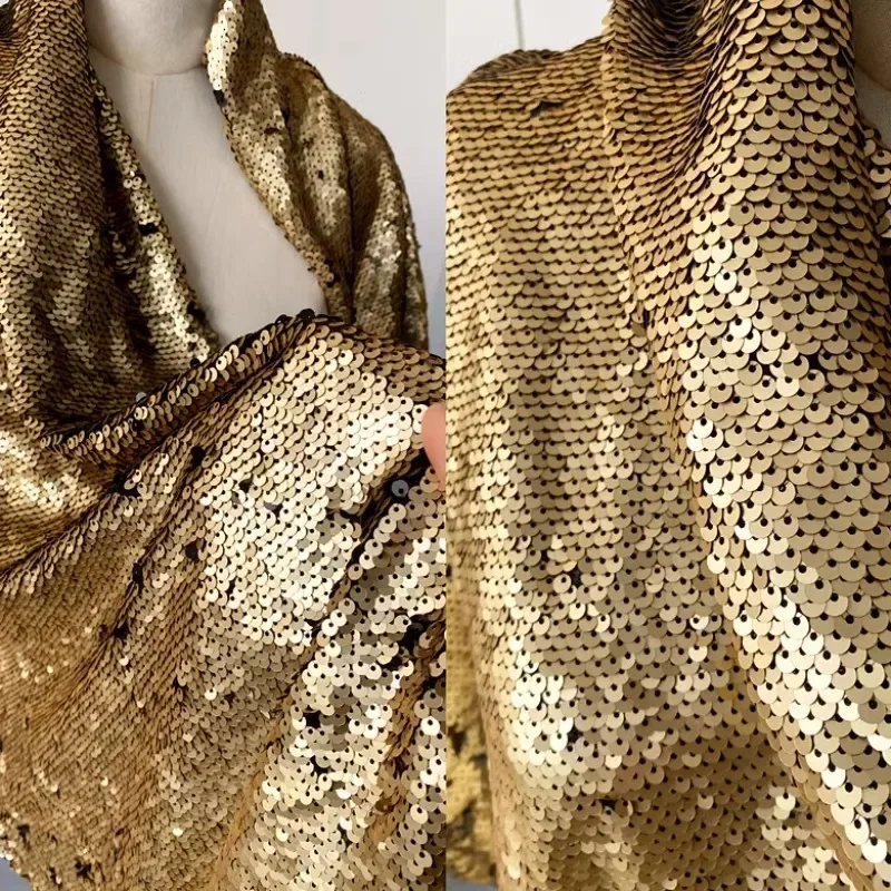 Crystal Mesh Fabric - Mesh Sequin Fabric Matte Elastic Sparkling