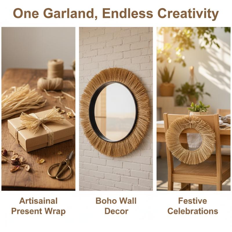 Tassel Fringe Trim - Natural Wedding Garland DIY Home Supply