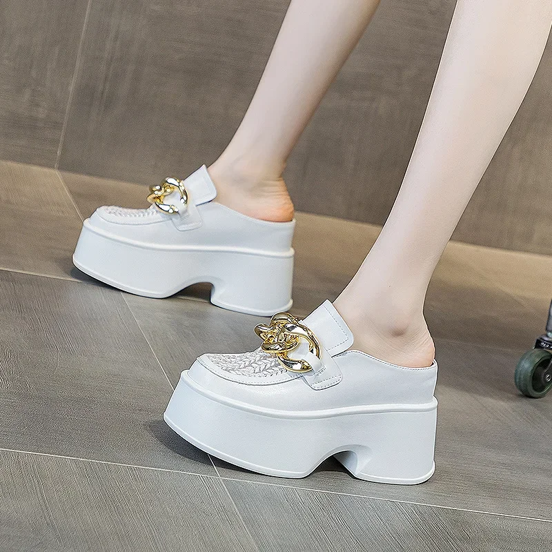 Crystal Mesh Fabric - Arrival Women's Slippers Mesh Breathable Backless