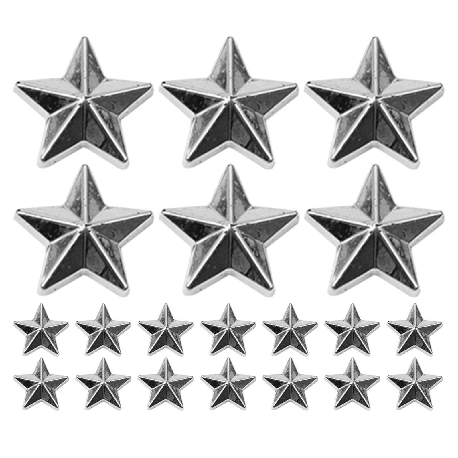 300Pcs Flat Back Acrylic Star  - огляд і ціна Craft Embellishments
