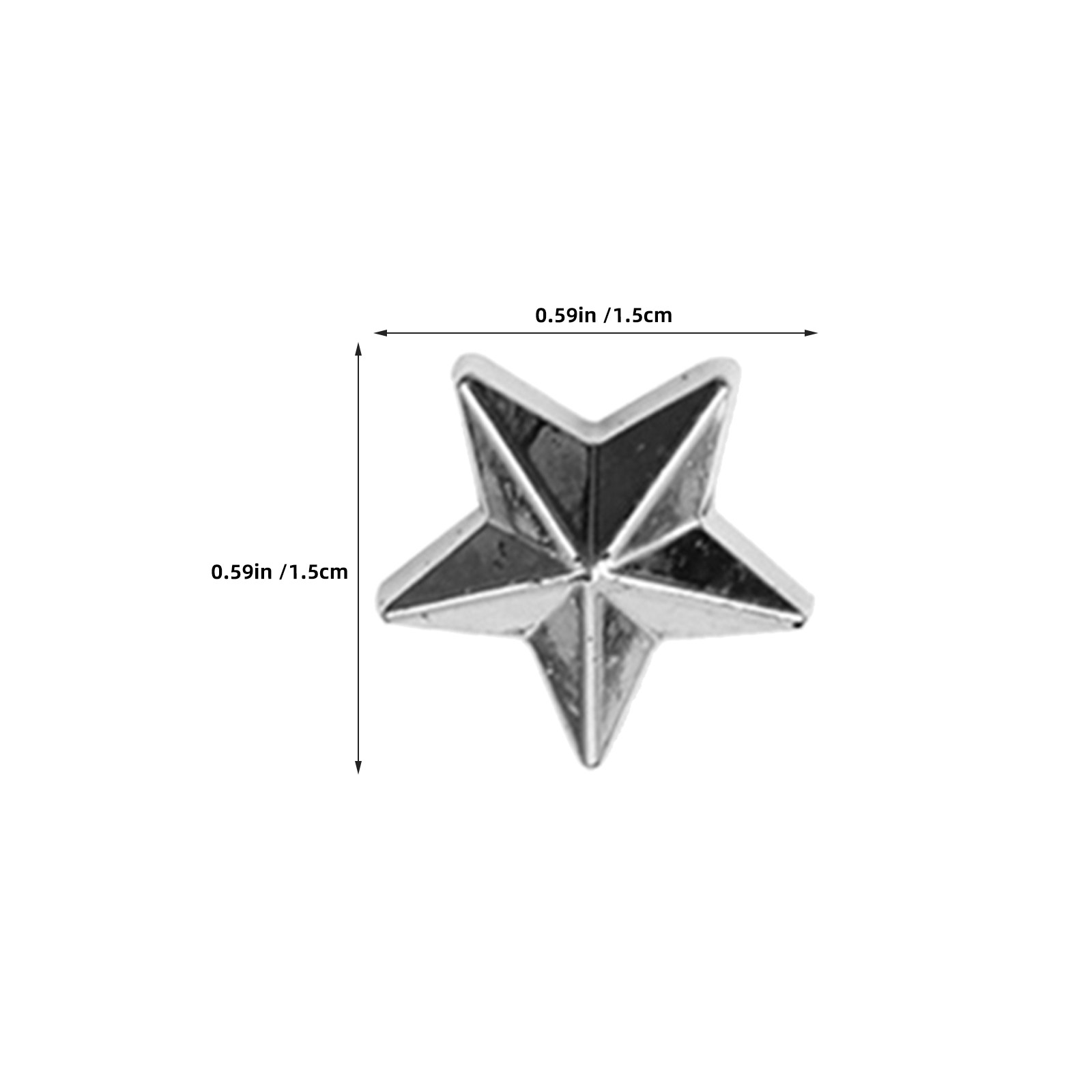 300Pcs Flat Back Acrylic Star  - огляд і ціна Craft Embellishments