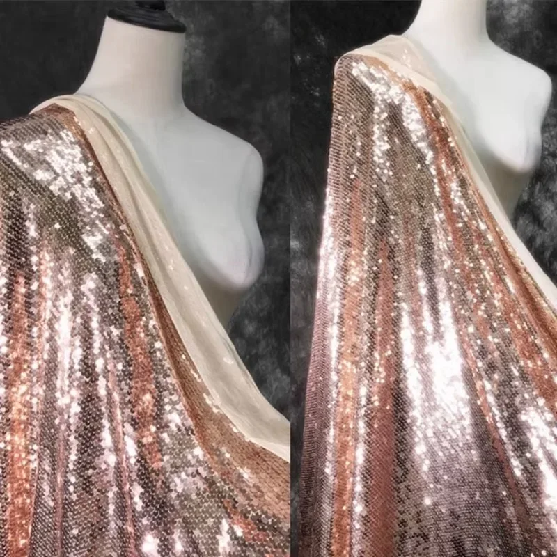 Mesh Sequin Fabric Matte Elast - огляд і ціна Crystal Mesh Fabric