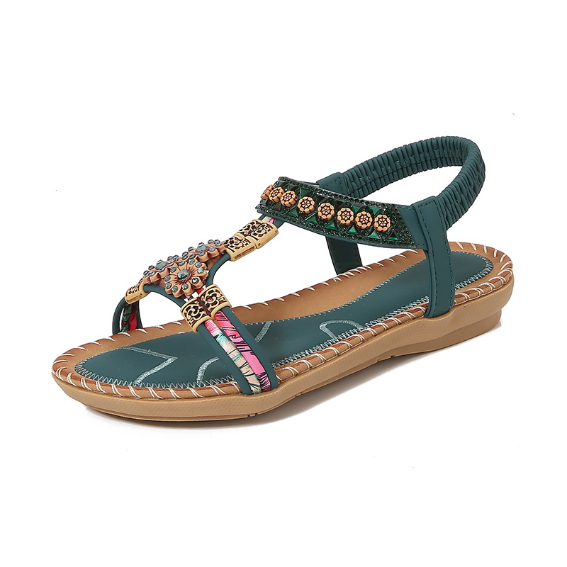 Fashion Bohemian Summer Sandal - огляд і ціна Sew On Rhinestone