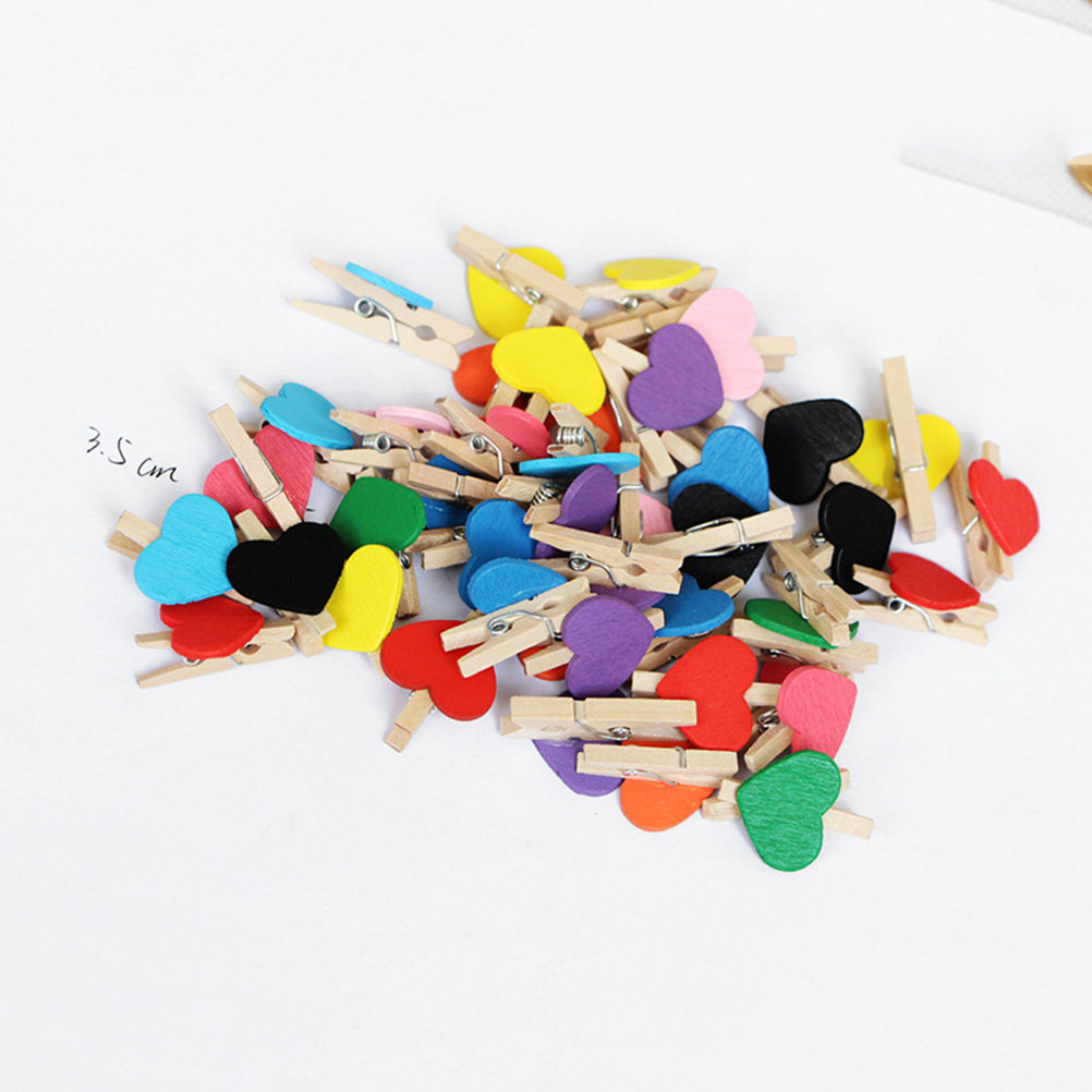 50Pcs Mini Wooden Clothespins  - огляд і ціна Craft Embellishments