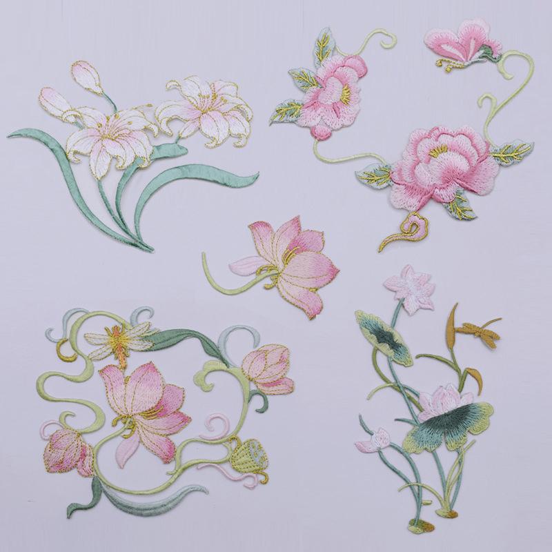 1Pcs DIY Clothes Crafts Embroi - огляд і ціна Applique Patch Flower