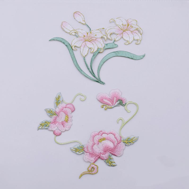 1Pcs DIY Clothes Crafts Embroi - огляд і ціна Applique Patch Flower