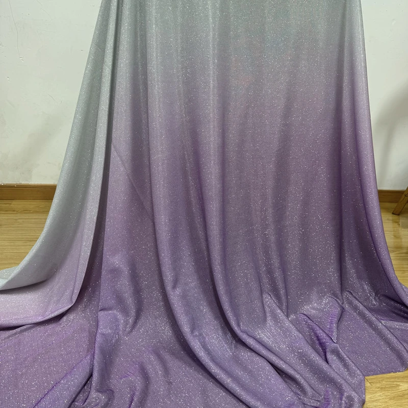 Gradient Glitter Fabric Compos - огляд і ціна Crystal Mesh Fabric