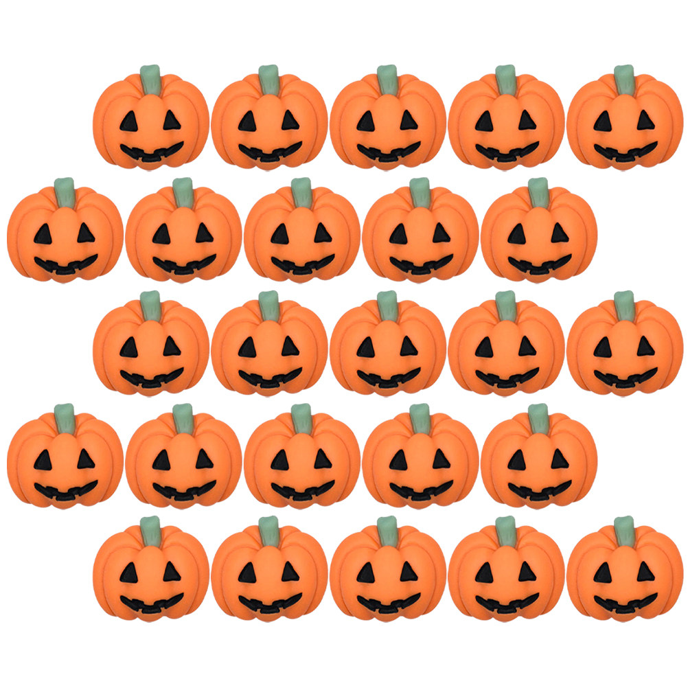 50Pcs Tiny Resin Pumpkin Charm - огляд і ціна Craft Embellishments
