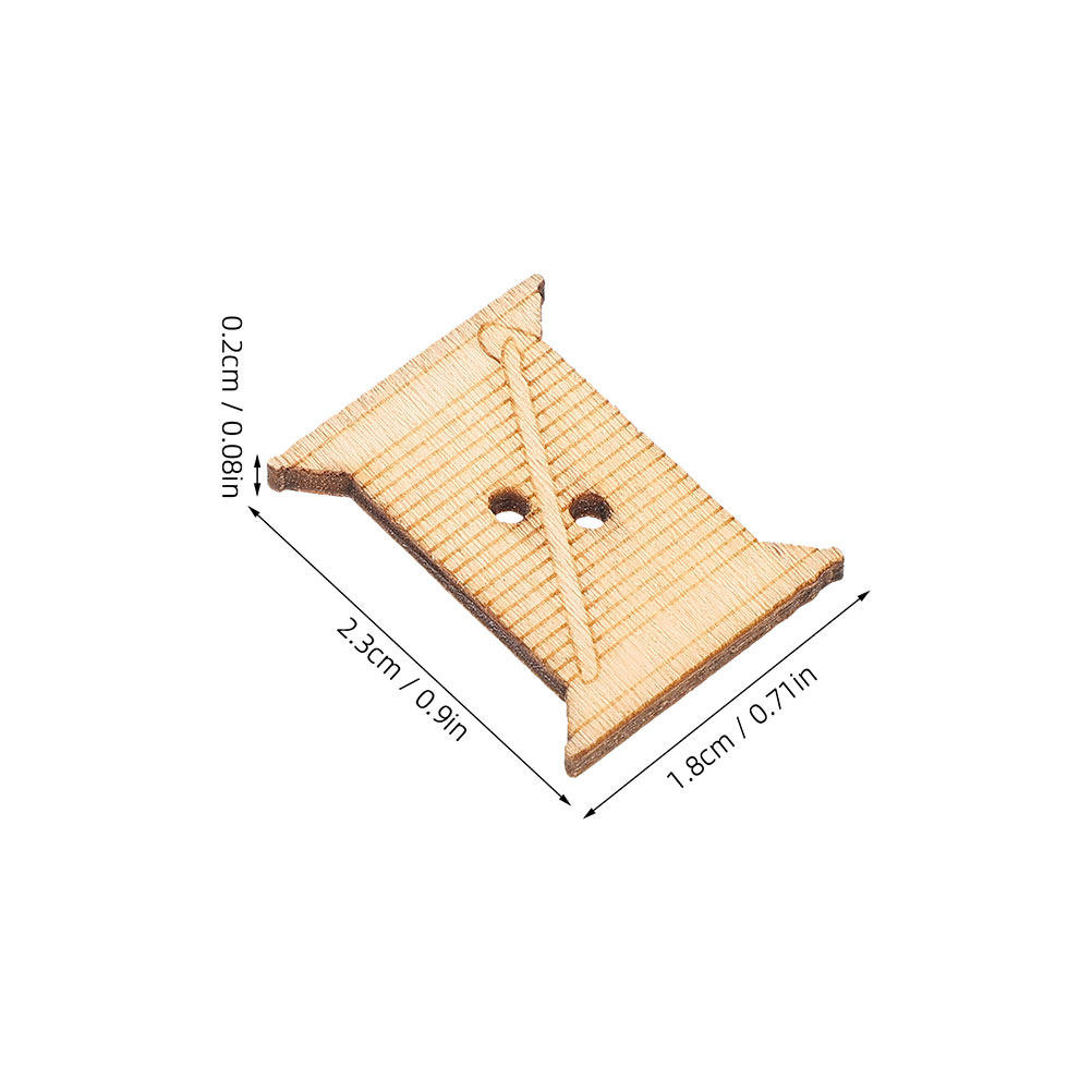 100Pcs Wooden Thread Winding B - огляд і ціна Embroidery Craft